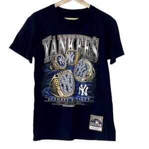 MITCHELL & NESS COOPERSTOWN COLLECTION YANKEES TEE‎ SIZE S